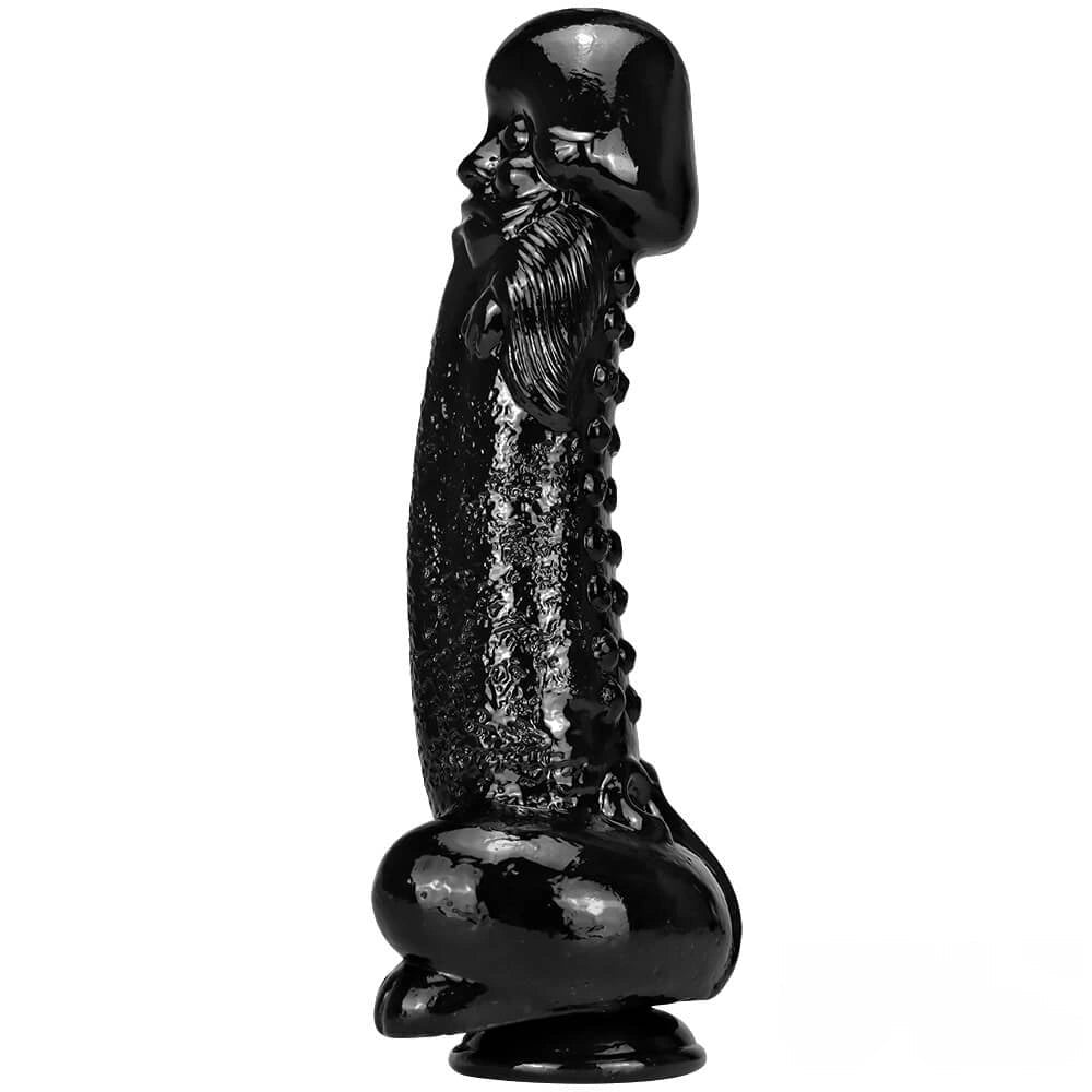 Studded suction cup PVC dildo, photo 3