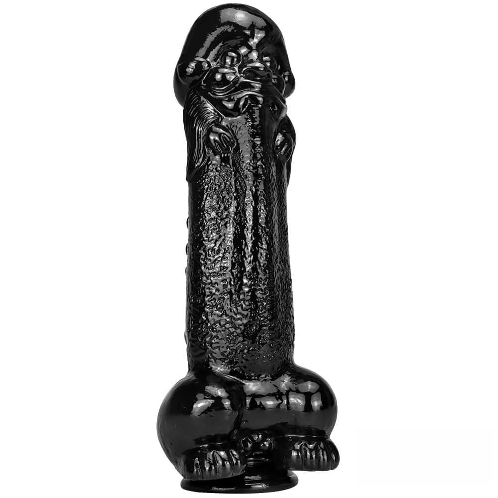 Studded suction cup PVC dildo, photo 4