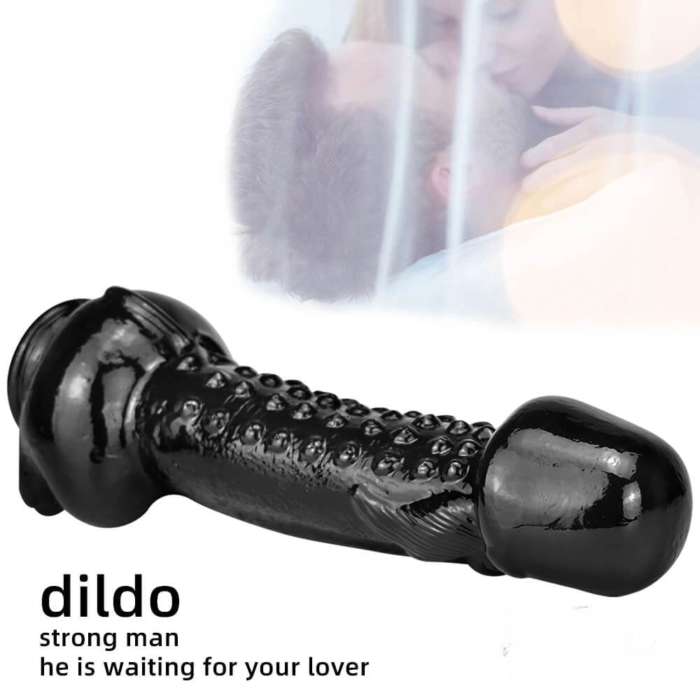 Studded suction cup PVC dildo, photo 6