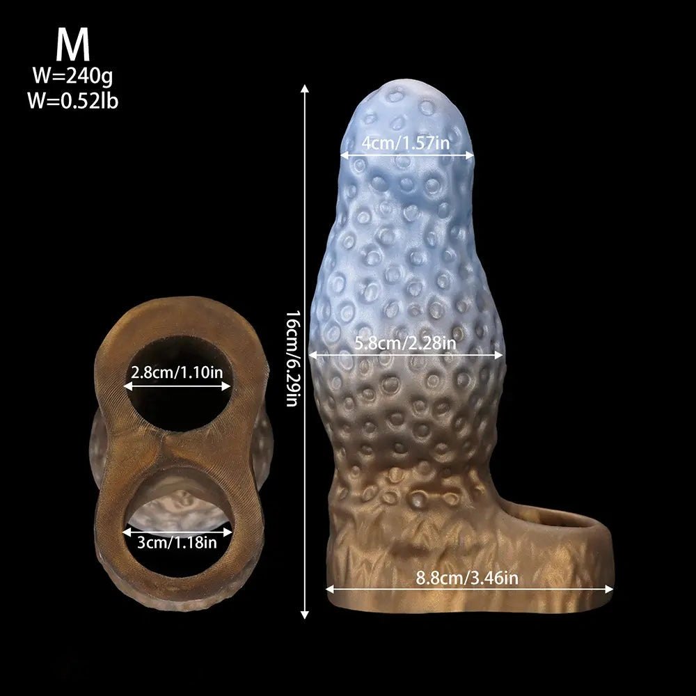 Textured sucker-dimple fantasy hollow sleeve, photo 17