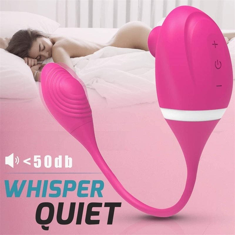 Sucking and vibration bullet egg vibrator with cord, photo 7