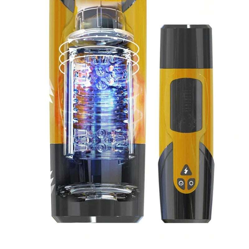 Rotating suction-base male masturbator, photo 3