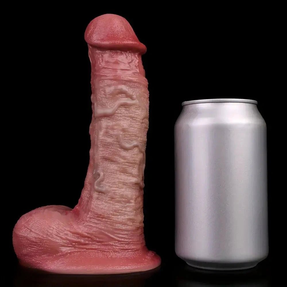 Flesh silicone suction base dildo, photo 13