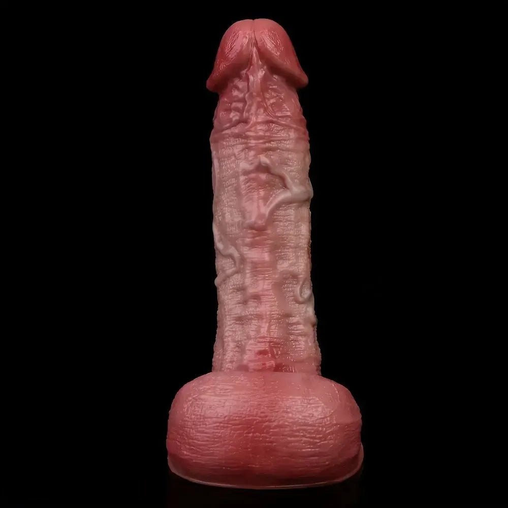 Flesh silicone suction base dildo, photo 7