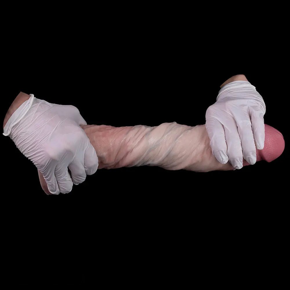 Flesh toned suction cup dildo, photo 14