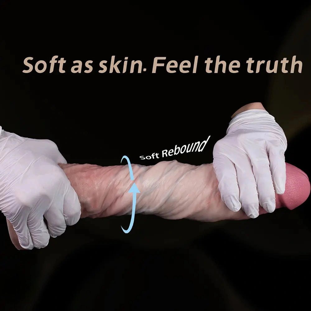 Flesh toned suction cup dildo, photo 8