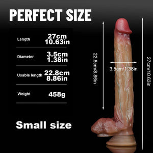 Flesh tone silicone suction cup dildo, photo 10