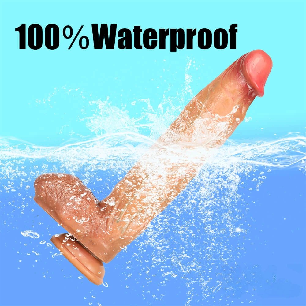 Flesh tone silicone suction cup dildo, photo 15