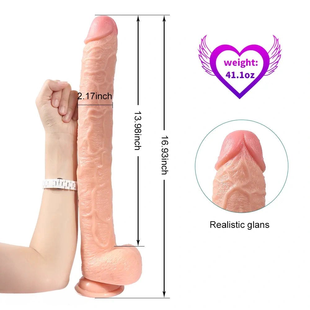 Flesh pvc suction cup phallus dildo