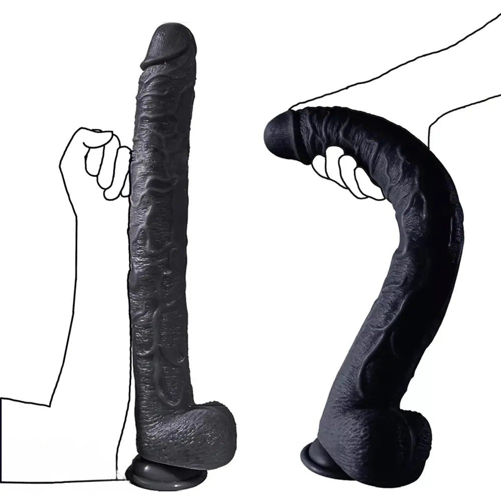 Pvc suction cup phallus dildo, photo 11