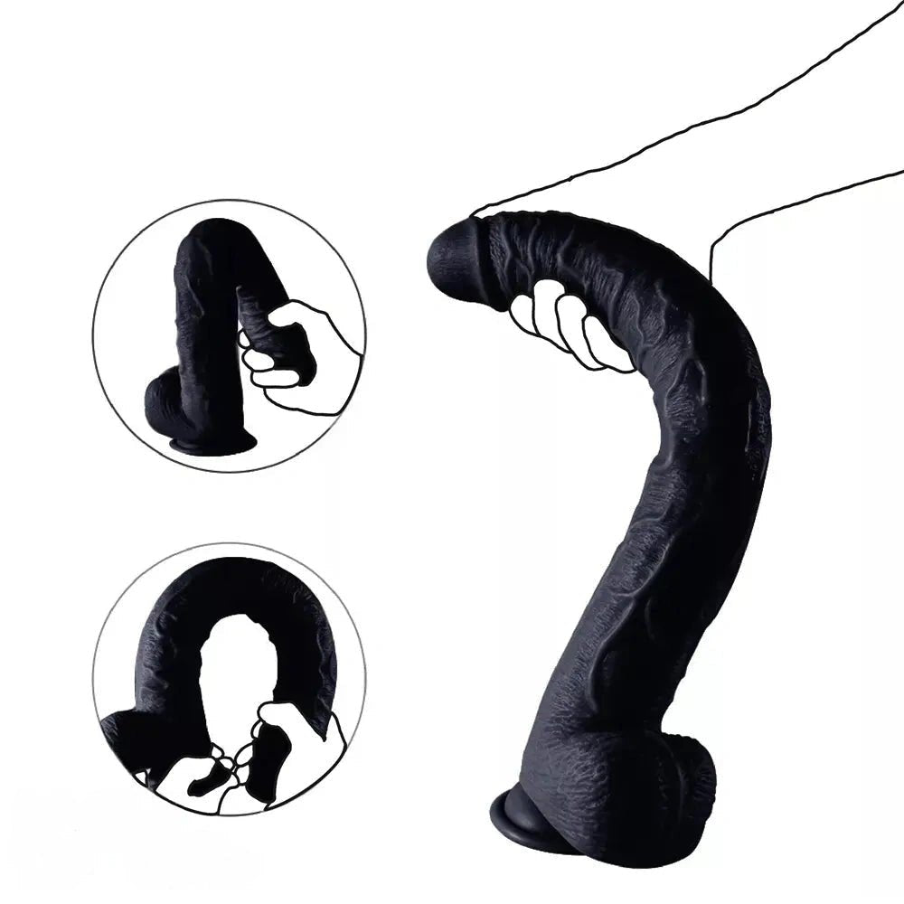 Pvc suction cup phallus dildo, photo 6