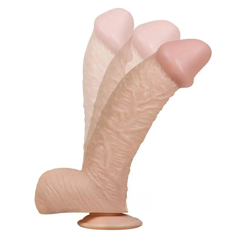 Flexible pvc suction cup dildo, photo 2