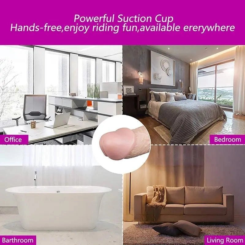 Flexible pvc suction cup dildo, photo 4