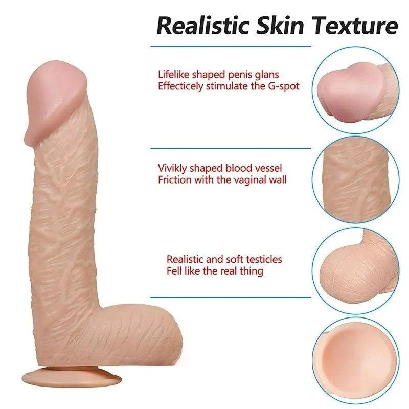 Flexible pvc suction cup dildo, photo 5
