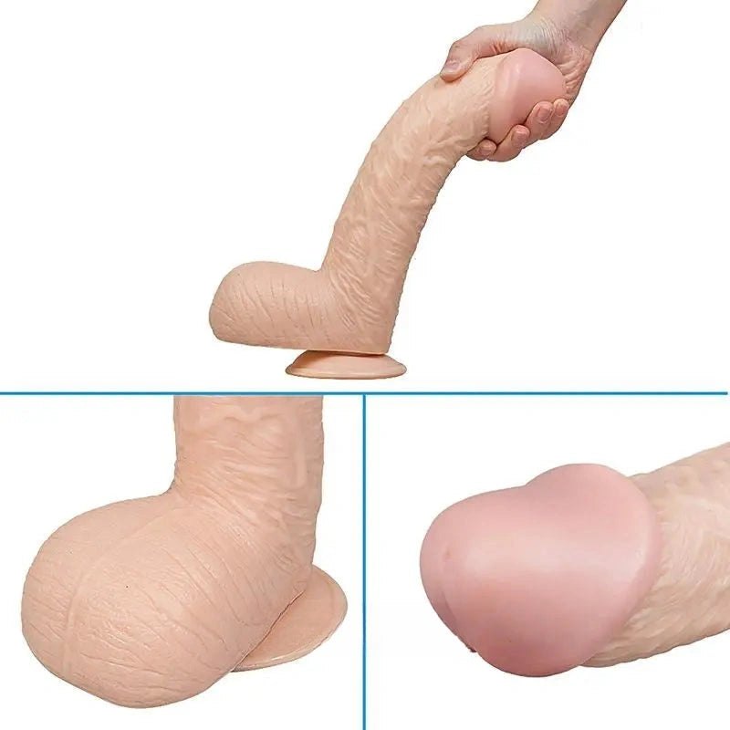 Flexible pvc suction cup dildo, photo 7
