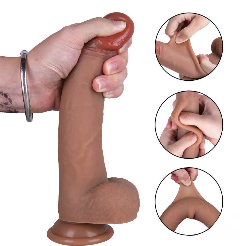Suction cup realistic dildo, photo 5