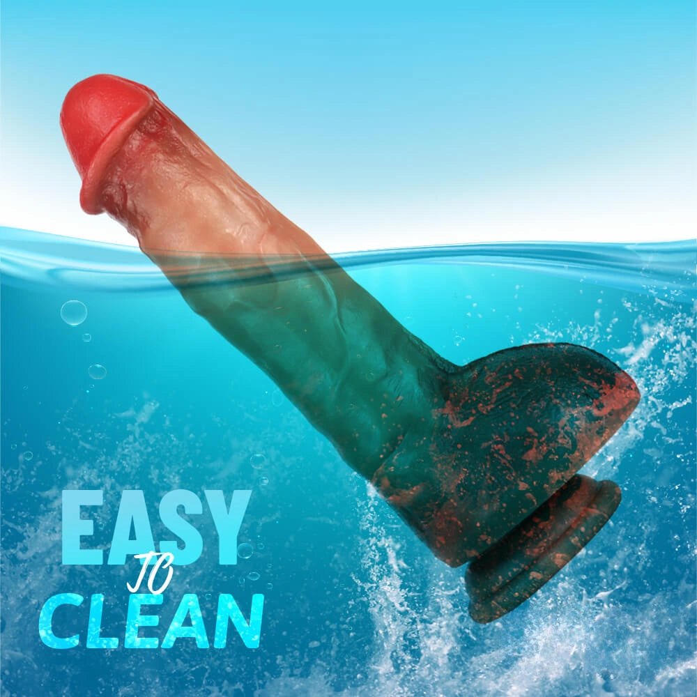 Flesh suction cup realistic dildo, photo 11