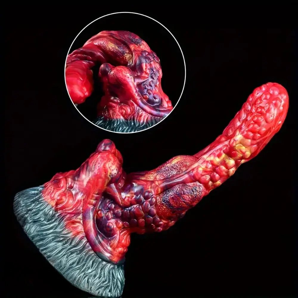 Silicone suction-cup dildo, photo 9