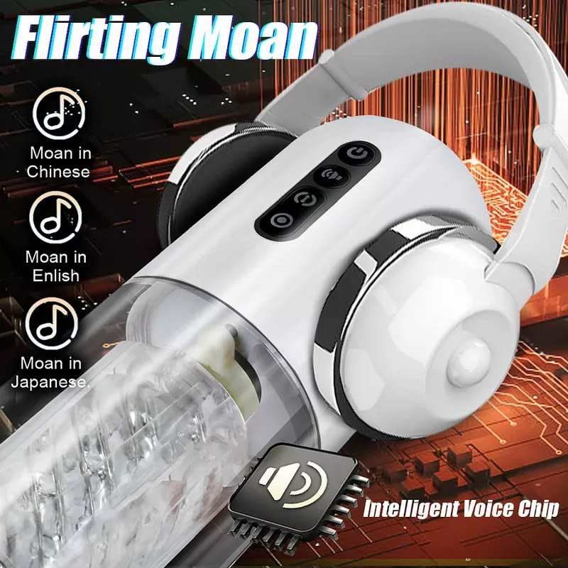 White suction cup rotating masturbator, photo 4