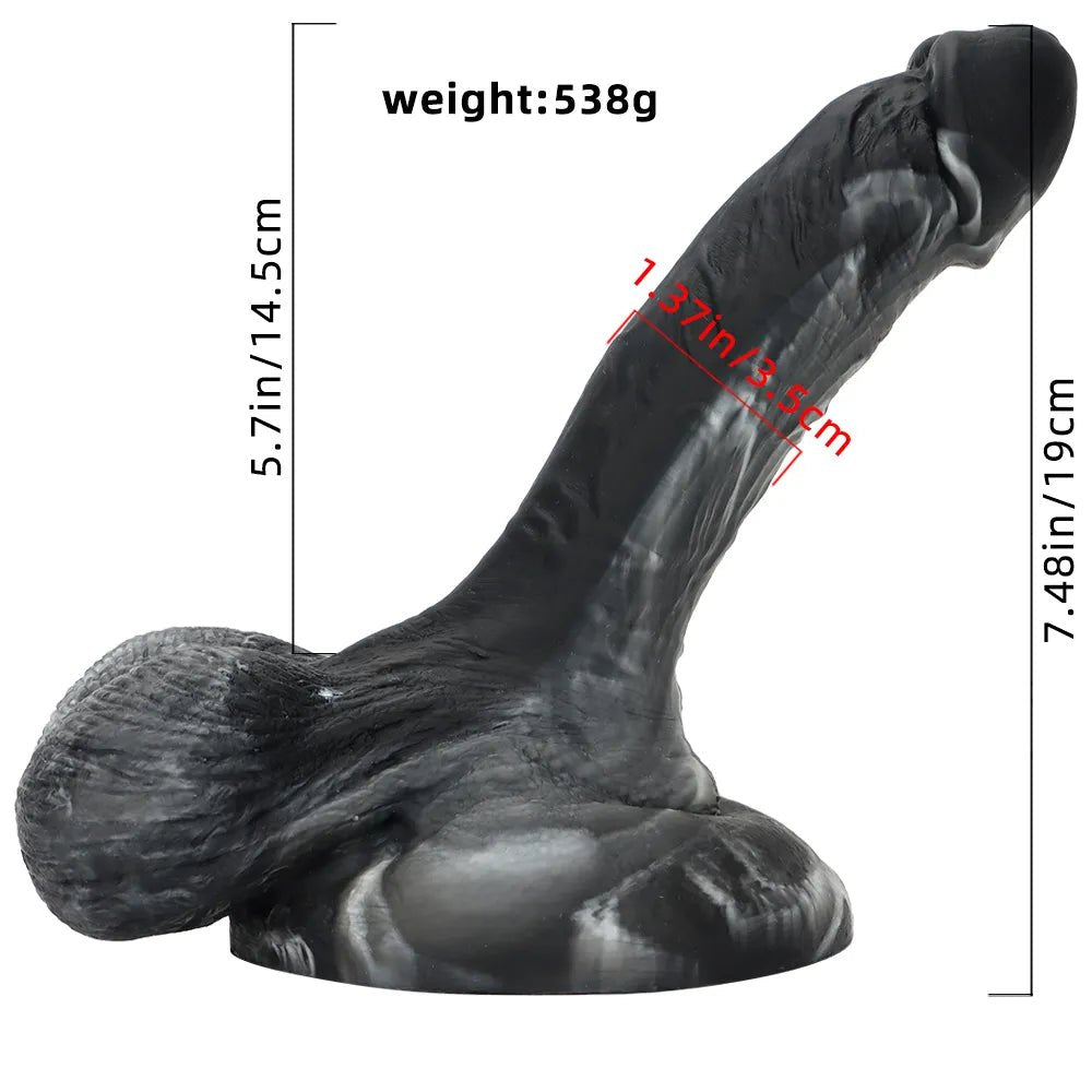 #2 silicone suction cup dildo