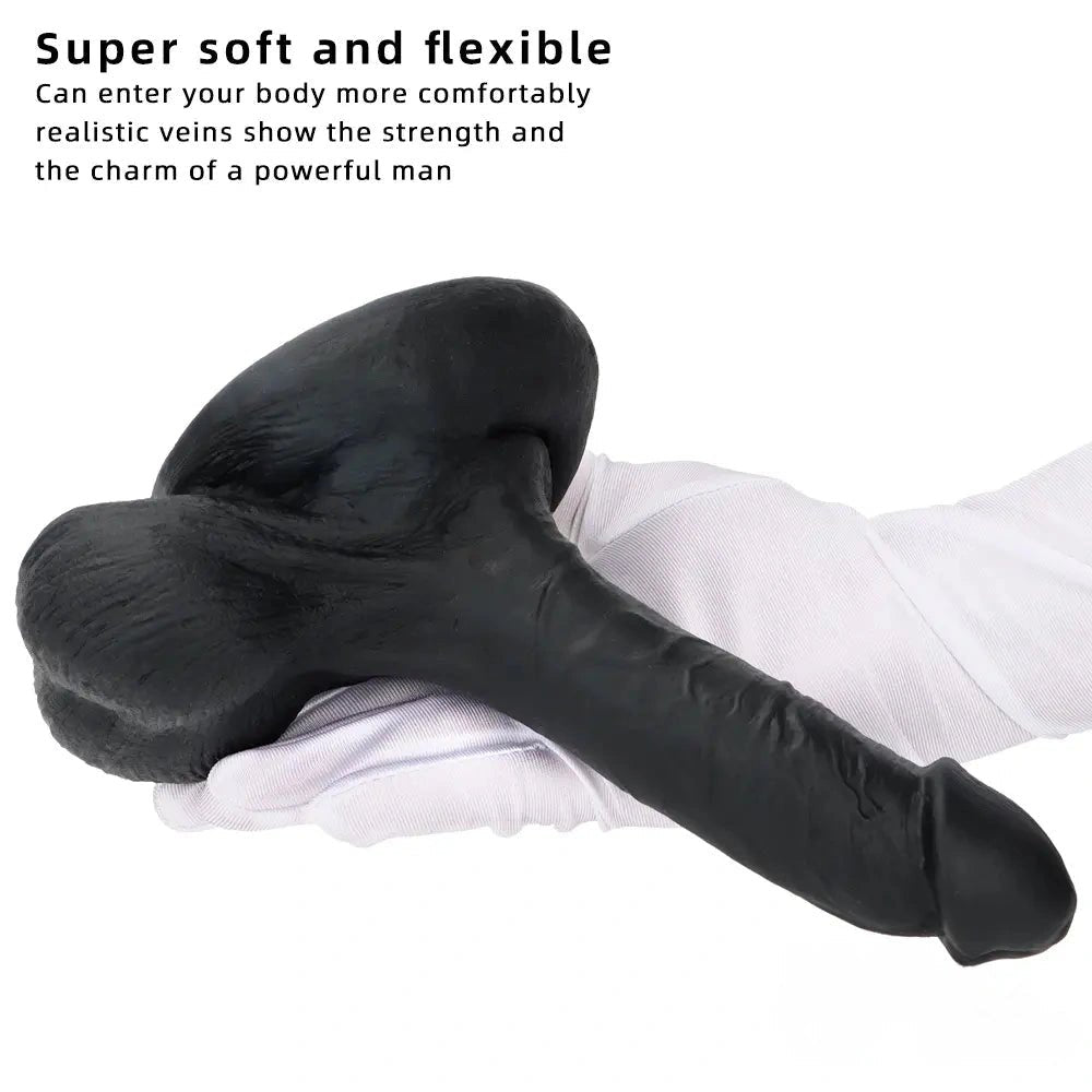 Silicone suction cup dildo, photo 2