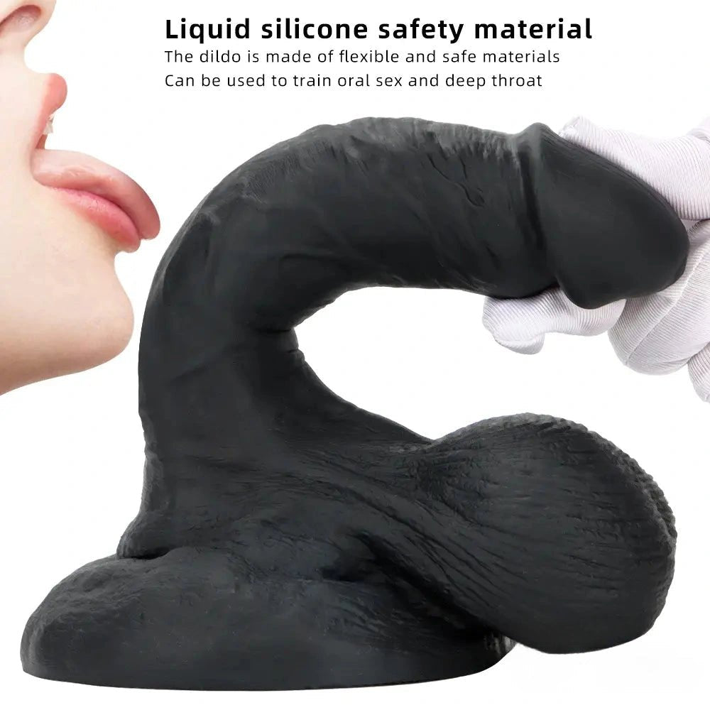 Silicone suction cup dildo, photo 5