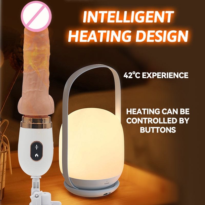 White suction cup thrusting sex machine, photo 5