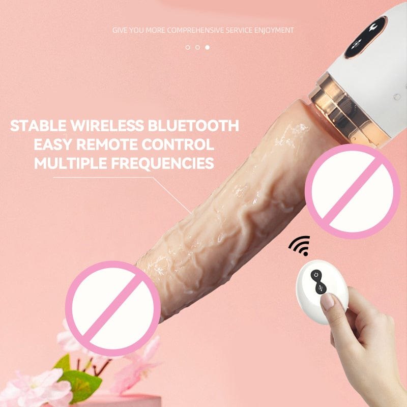 White suction cup thrusting sex machine, photo 6
