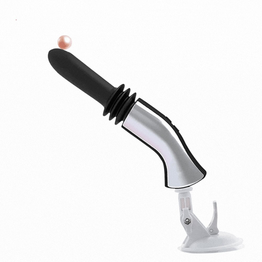 Vibrating sex machine attachment with suction cup base, photo 15