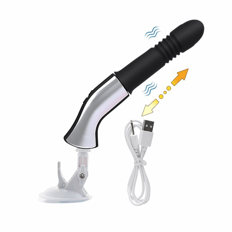Vibrating sex machine attachment with suction cup base, photo 4