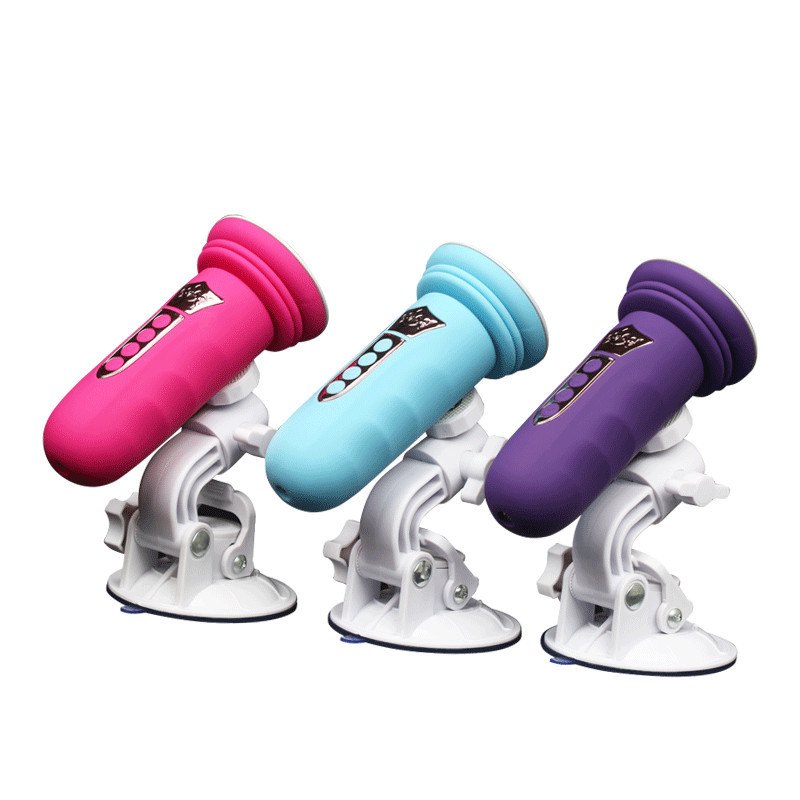 Suction-cup thrusting sex machine platform with dildo attachment, photo 1