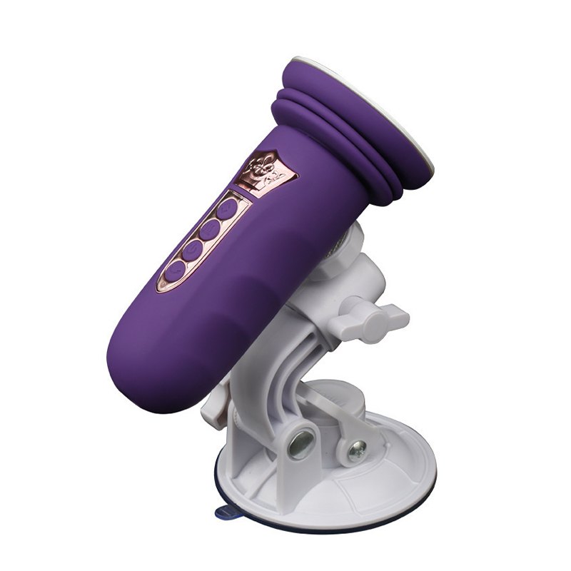Suction-cup thrusting sex machine platform with dildo attachment, photo 6