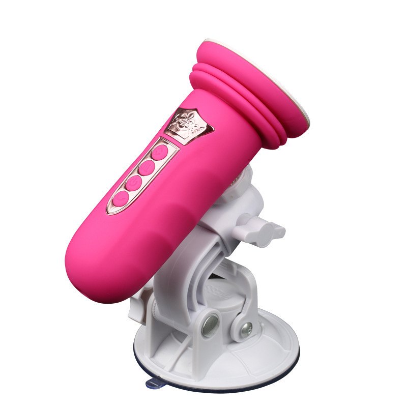 Suction-cup thrusting sex machine platform with dildo attachment, photo 7