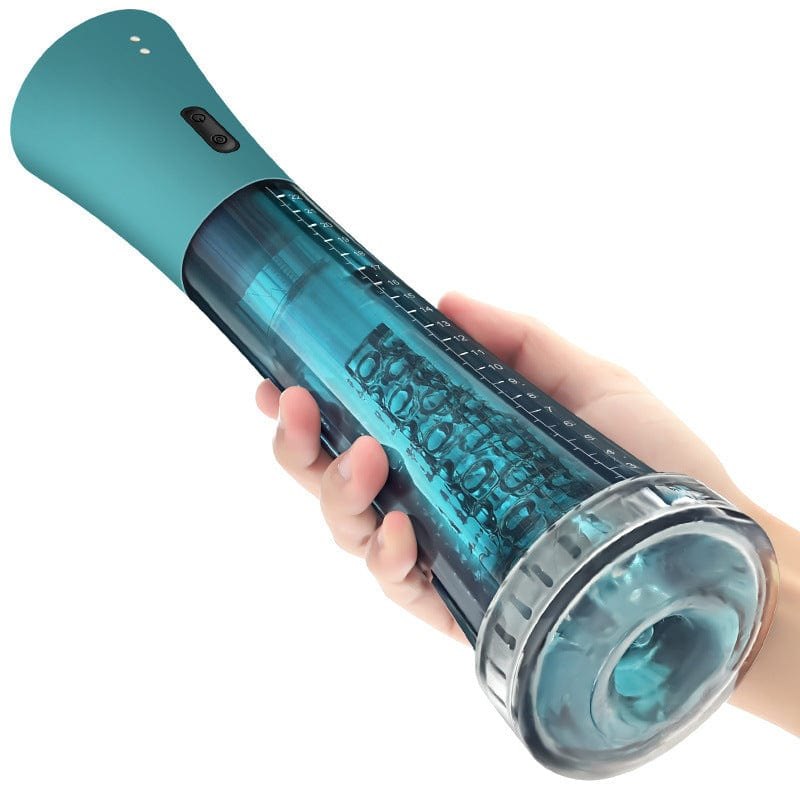 Green suction penis trainer cup, photo 2