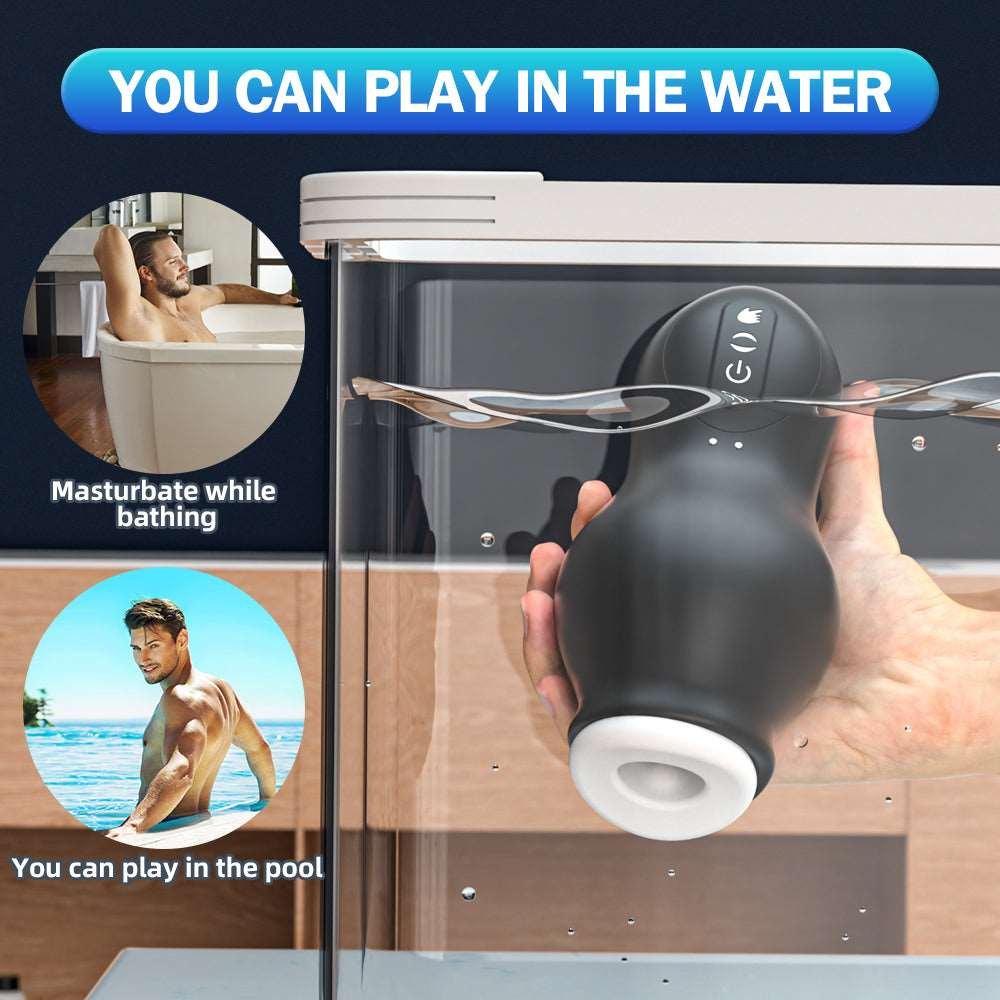 Suction and vibration male masturbator cup, photo 6