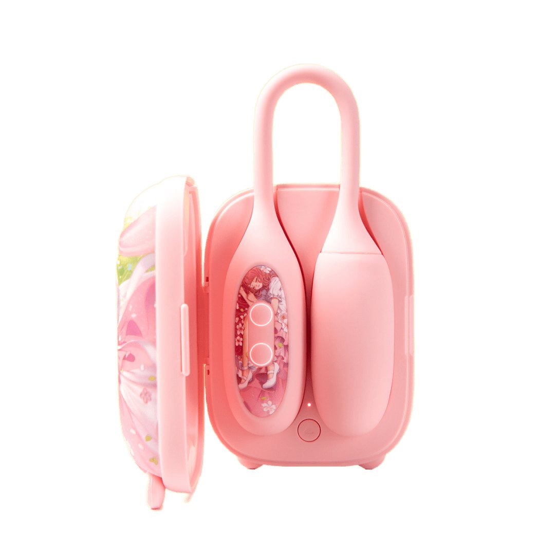 Cosmetic case suction stimulator and vibrating egg set, photo 1