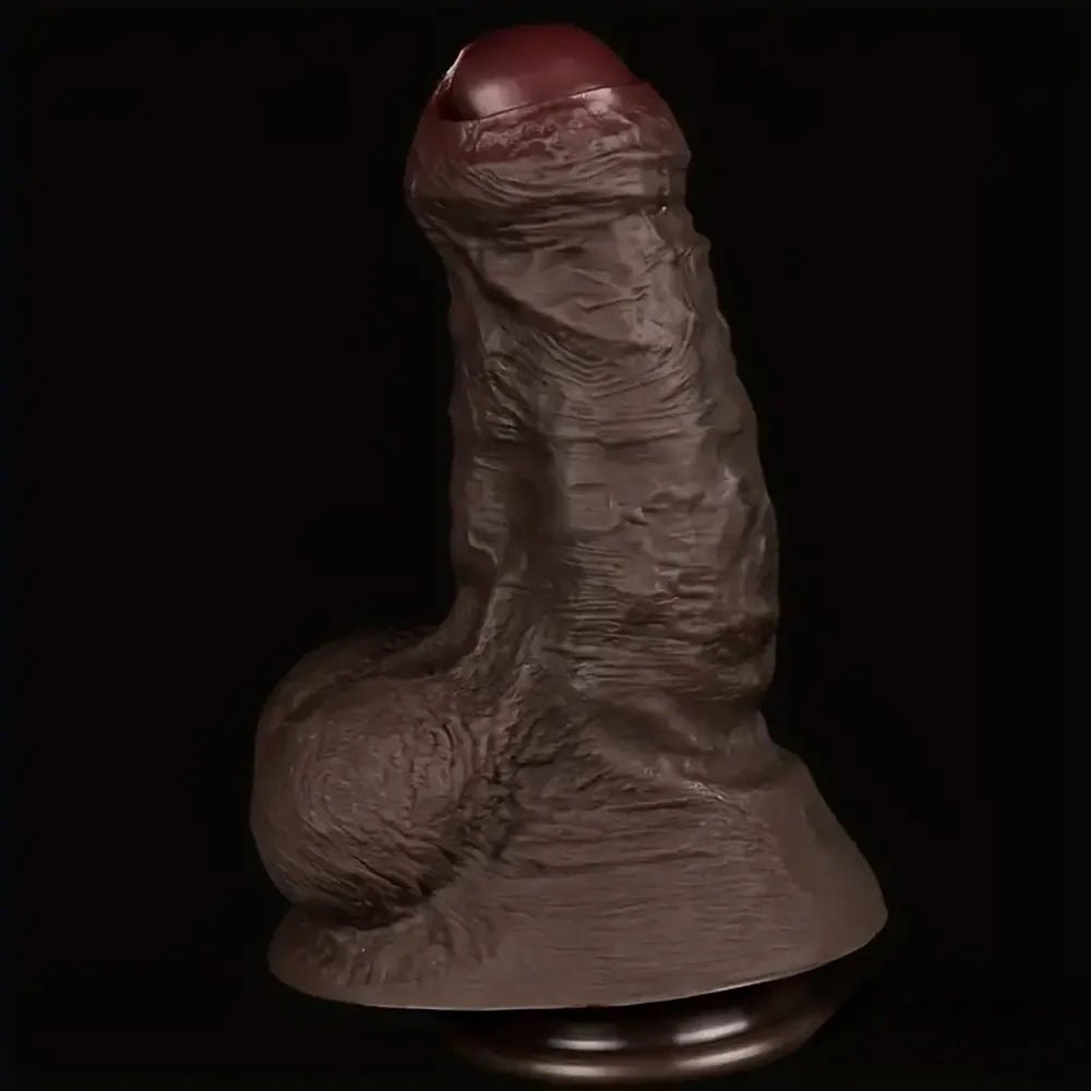Realistic silicone suction cup dildo, photo 12