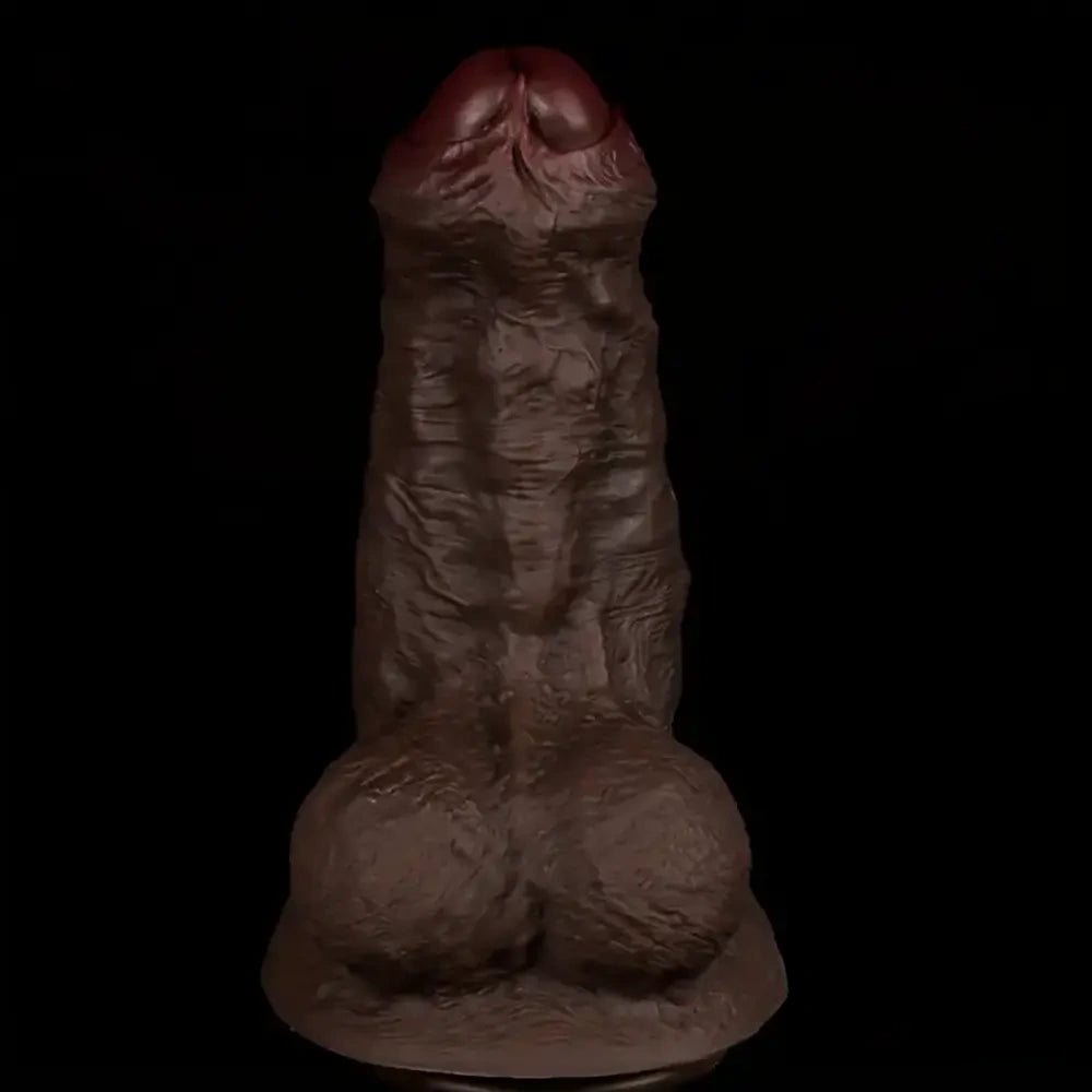 Realistic silicone suction cup dildo, photo 3