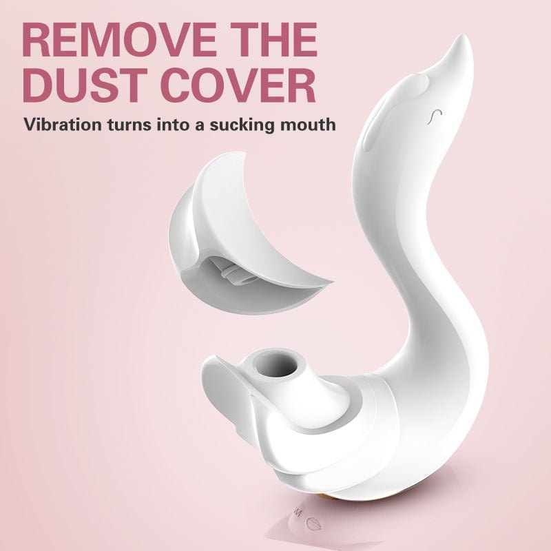 Swan-shaped sonic suction vibrator, photo 6