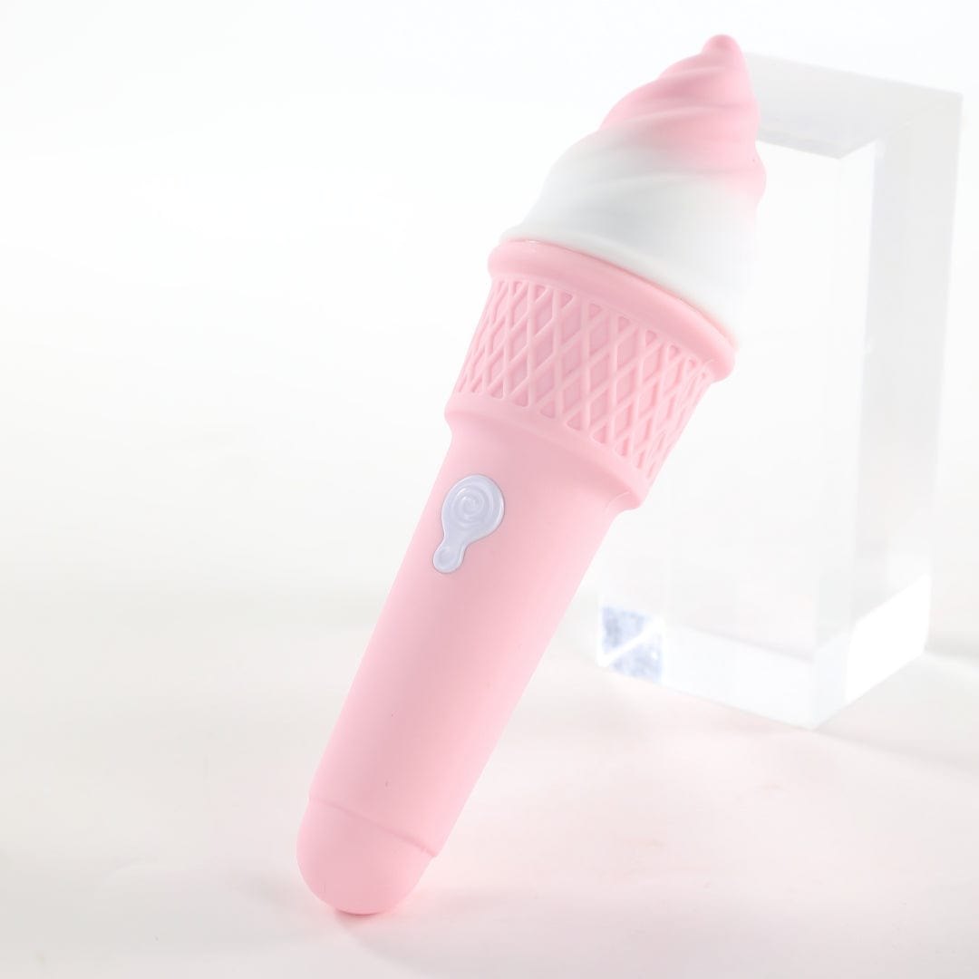 Ice cream cone shaped dual-head vibrator, photo 7