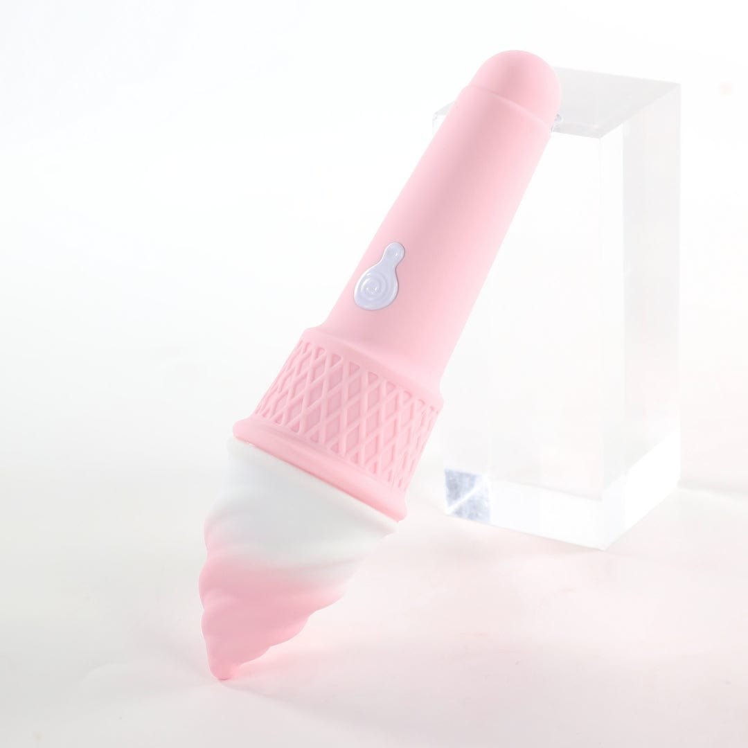 Ice cream cone shaped dual-head vibrator, photo 8