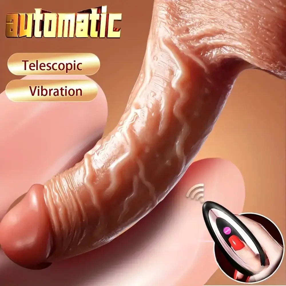 Tone swing vibrating heating dildo, photo 4