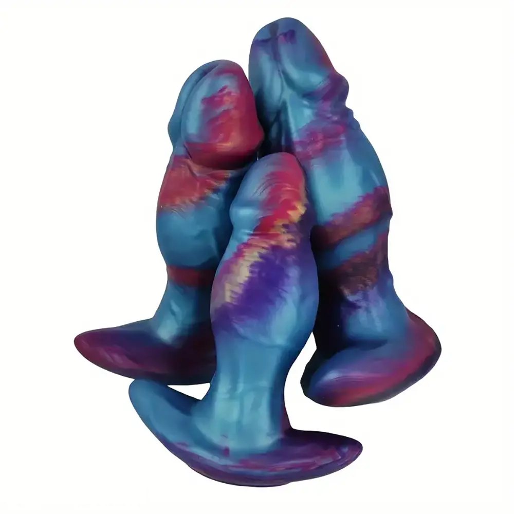 Swirl silicone anal stretching plug set, photo 1