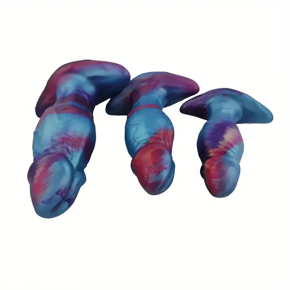 Swirl silicone anal stretching plug set, photo 7