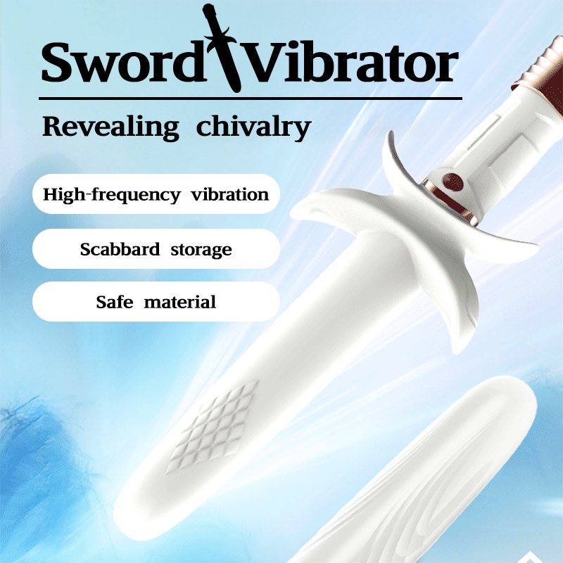 Sword shaped clitoral g-spot vibrator, photo 2