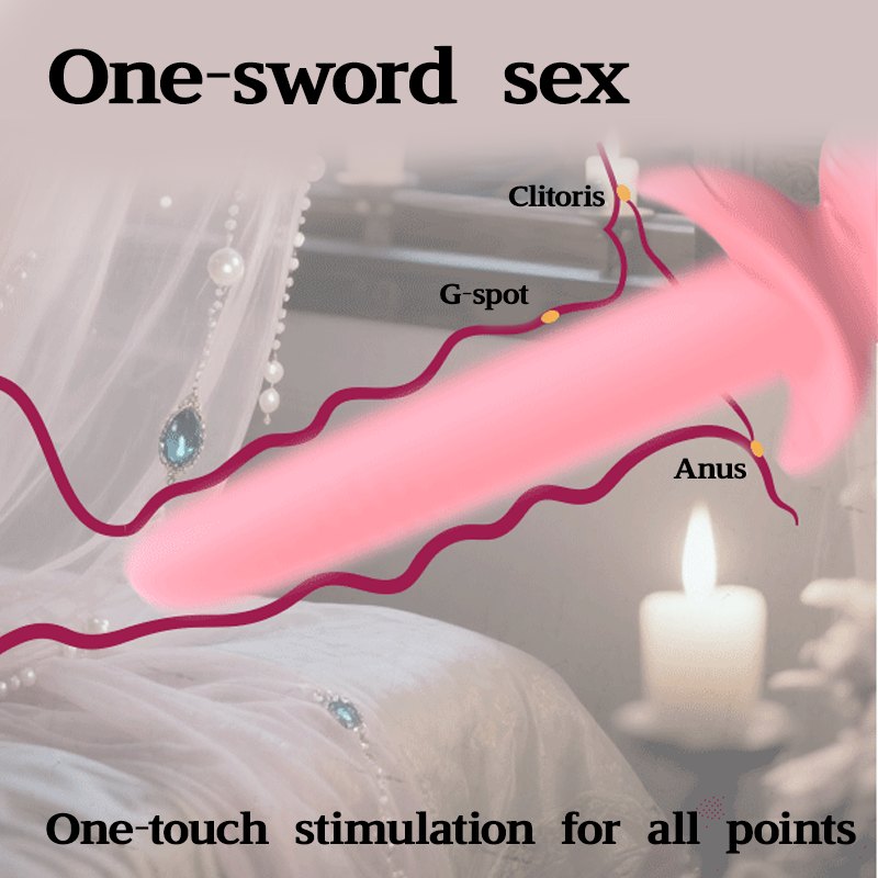 Sword shaped clitoral g-spot vibrator, photo 4