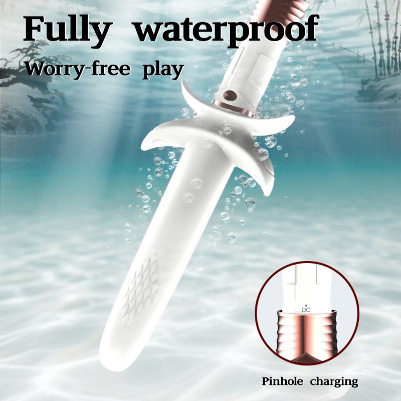 Sword shaped clitoral g-spot vibrator, photo 5