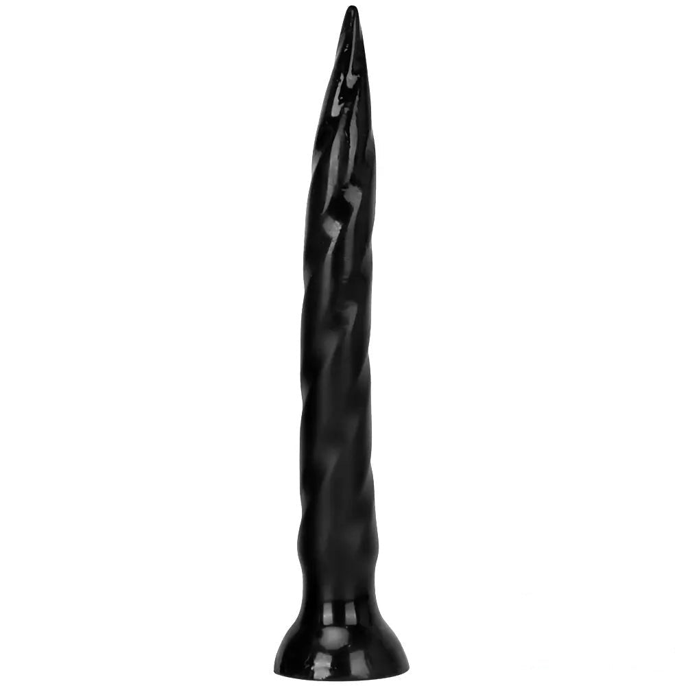 Tapered ribbed anal dildo, photo 11