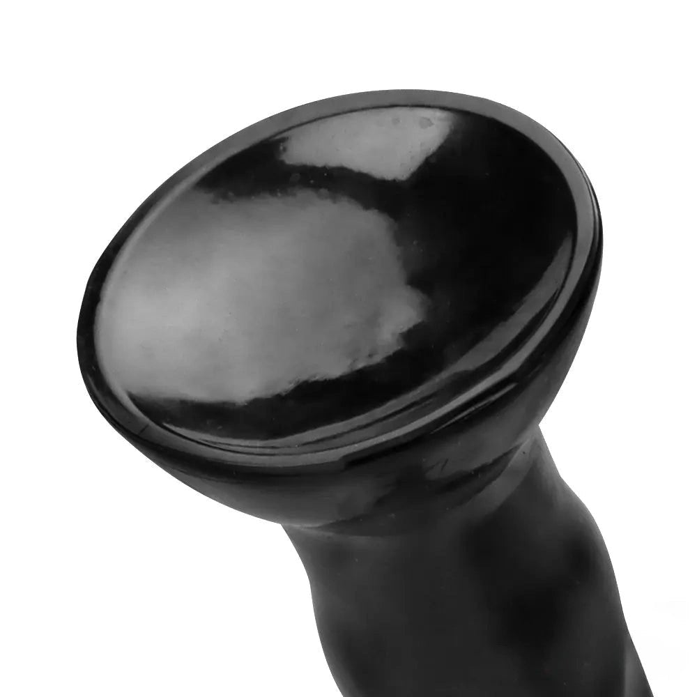 Tapered ribbed anal dildo, photo 13