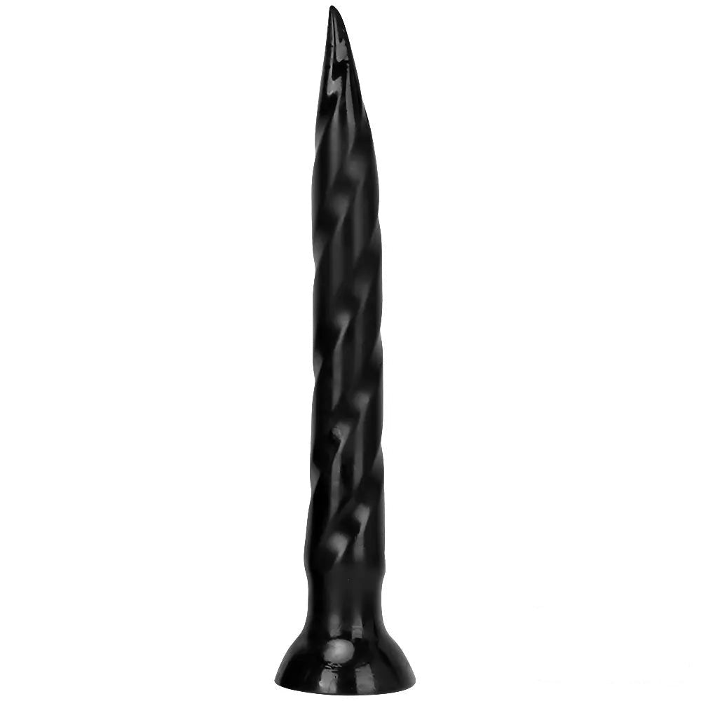 Tapered ribbed anal dildo, photo 9